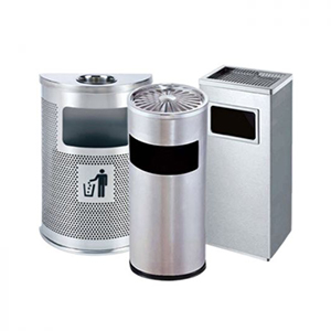 Thùng rác Inox gạt tàn