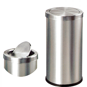 Thùng rác inox nắp lật