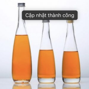 Water Bottle glass for INTERCONTINENTAL DA NANG